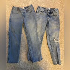Abercrombie Kids High Rise Straight Jeans 5/6L